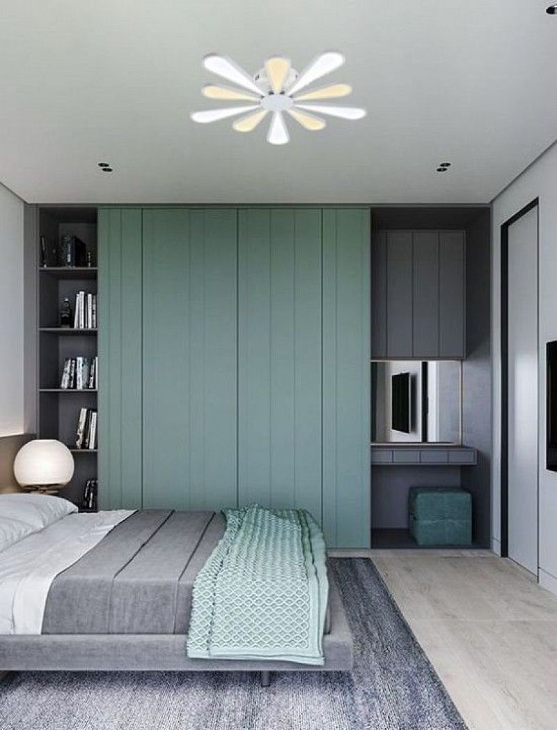 красивая маленькая спальня дизайн фото